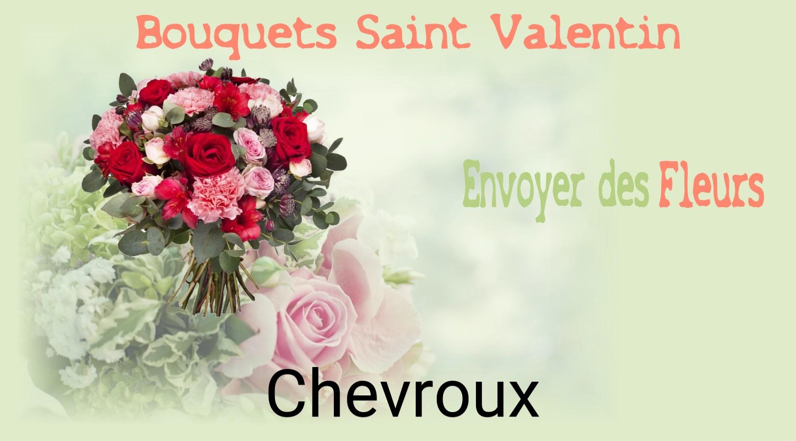 Roses de Saint-Valentin livrées à Chevroux